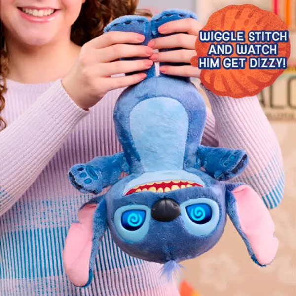 Интерактивная игрушка Stitch Disney Many Moods Of Stitch Plush  3+ / Синий photo 4