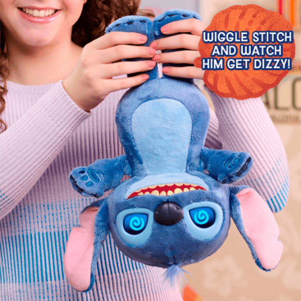 Интерактивная игрушка Stitch Disney Many Moods Of Stitch Plush  3+ / Синий photo 4