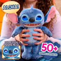 Jucărie interactivă Stitch Disney Many Moods Of Stitch Plush 3+ / Blue photo 5