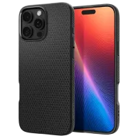 Чехол для смартфона Apple iPhone 16 Pro Max Spigen / Back / ТПУ / Черный Матовый черный