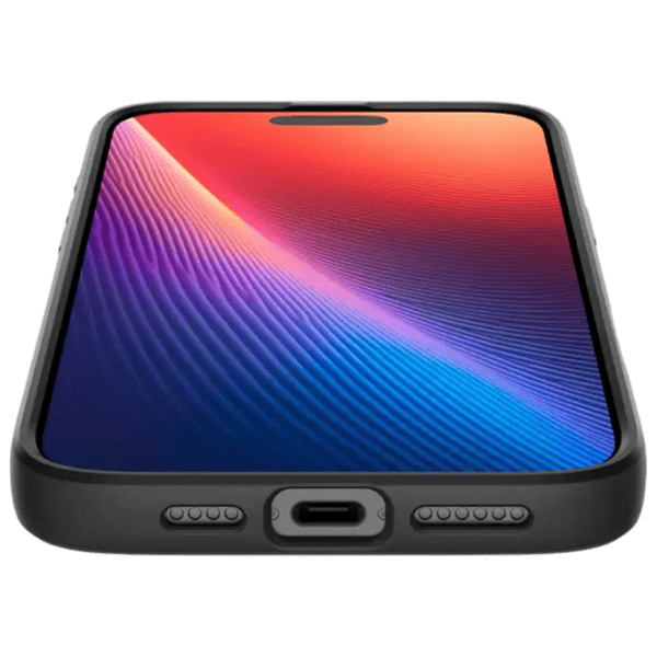 Husă pentru smartphone Apple iPhone 16 Pro Max Spigen / Back / TPU / Black Black Matt photo 3