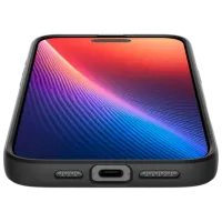 Husă pentru smartphone Apple iPhone 16 Pro Max Spigen / Back / TPU / Black Black Matt photo 3