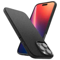 Husă pentru smartphone Apple iPhone 16 Pro Max Spigen / Back / TPU / Black Black Matt photo 7
