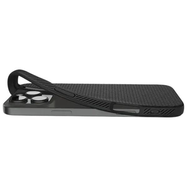 Husă pentru smartphone Apple iPhone 16 Pro Max Spigen / Back / TPU / Black Black Matt photo 10