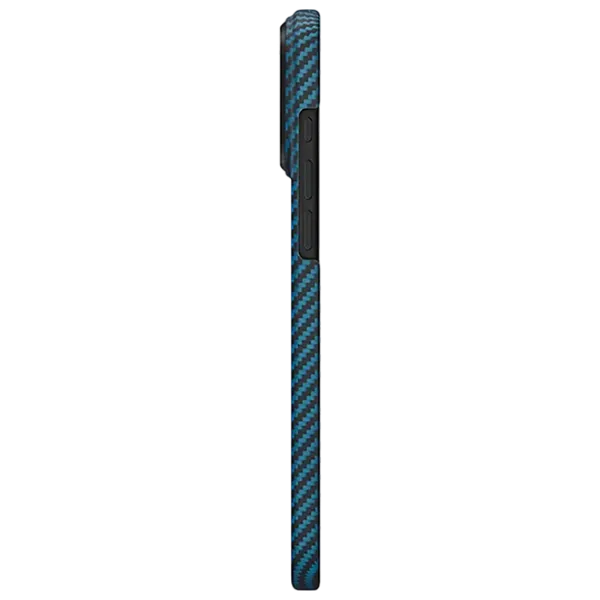 Husă pentru smartphone Apple iPhone 17 Pro Pitaka / MagSafe Back / TPU / Blue Black photo 3