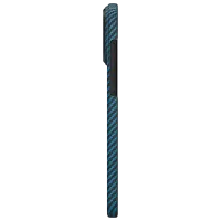 Husă pentru smartphone Apple iPhone 17 Pro Pitaka / MagSafe Back / TPU / Blue Black photo 3
