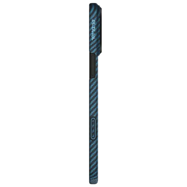Husă pentru smartphone Apple iPhone 17 Pro Pitaka / MagSafe Back / TPU / Blue Black photo 4