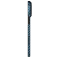 Husă pentru smartphone Apple iPhone 17 Pro Pitaka / MagSafe Back / TPU / Blue Black photo 4