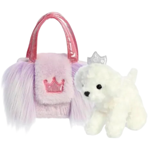 Мягкая игрушка Aurora Fancy Pals Dog 210517D 3+ / Purple Белый photo 1
