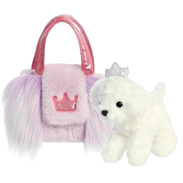 Мягкая игрушка Aurora Fancy Pals Dog 210517D 3+ / Purple Белый photo 1
