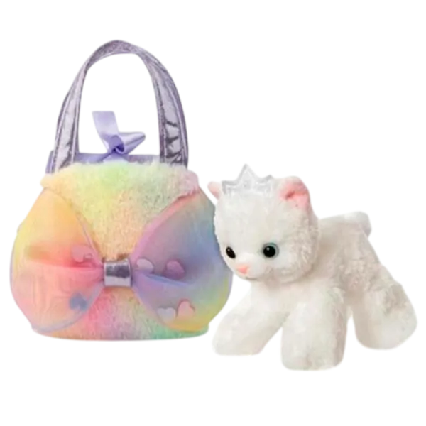 Мягкая игрушка Aurora Fancy Pals Kitty 220904C 3+ / Разноцветный Белый photo 1