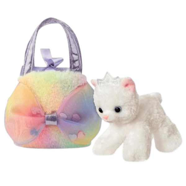 Мягкая игрушка Aurora Fancy Pals Kitty 220904C 3+ / Разноцветный Белый photo 1