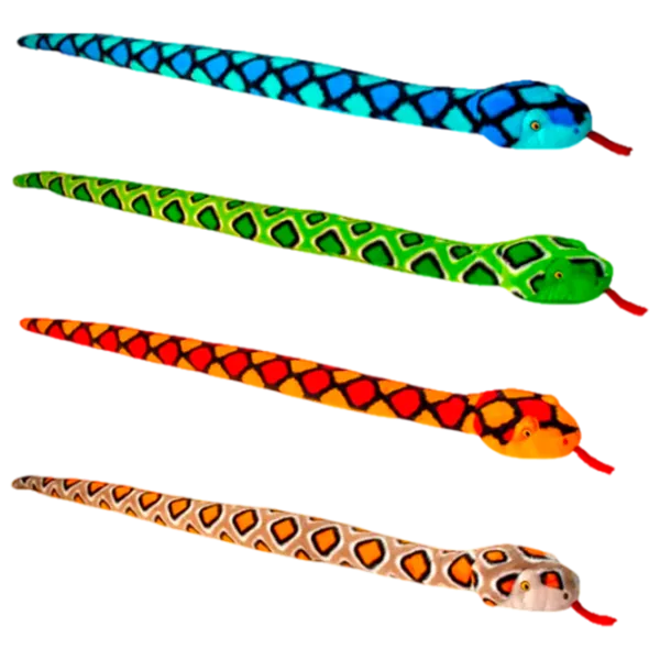 Jucărie moale Keel Toys Keeleco snake SE1165 1+ / Multicolor photo 1