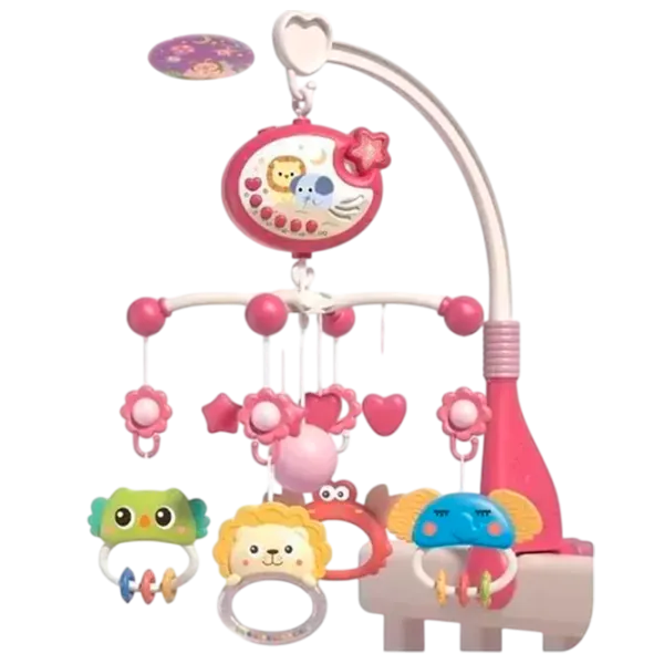 Игрушка для колясок и кроваток Hola Toys 29516  0+ / Розовый photo 1