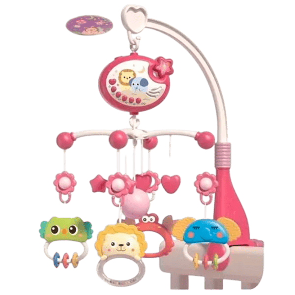 Игрушка для колясок и кроваток Hola Toys 29516  0+ / Розовый photo 1