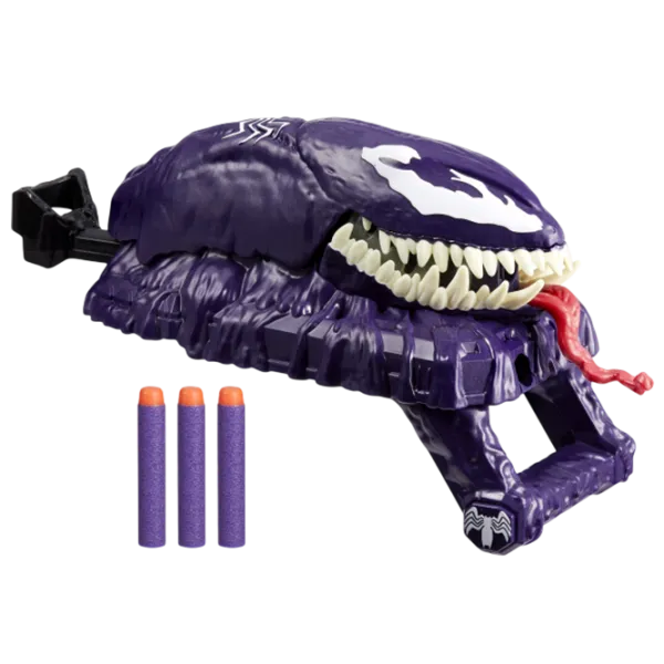 Бластер Nerf Spider-Man-Venom G0730 5+ / пуля / Синий photo 3