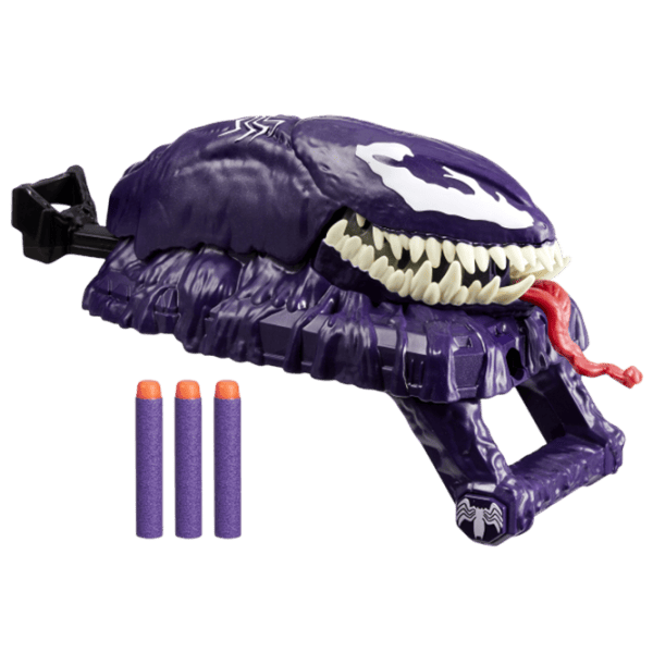 Бластер Nerf Spider-Man-Venom G0730 5+ / пуля / Синий photo 3