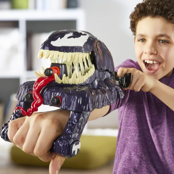 Бластер Nerf Spider-Man-Venom G0730 5+ / пуля / Синий photo 6