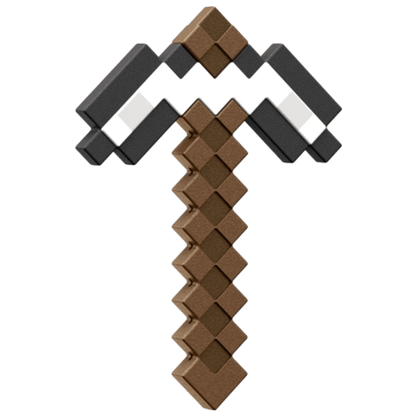 Игрушечная кирка Mattel Iron Pickaxe JLJ3 6+ / / Коричневый photo 1