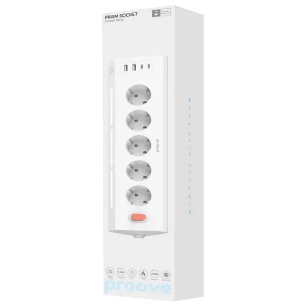 Удлинитель Proove Strip Prism 1.6 м Белый photo 4