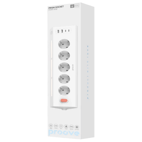 Удлинитель Proove Strip Prism 1.6 м Белый photo 4