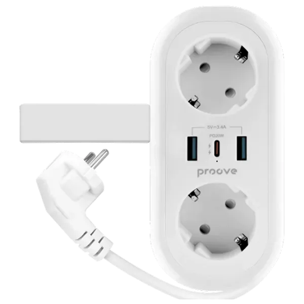 Удлинитель Proove Strip Supercoil 1.5 м Белый photo 2
