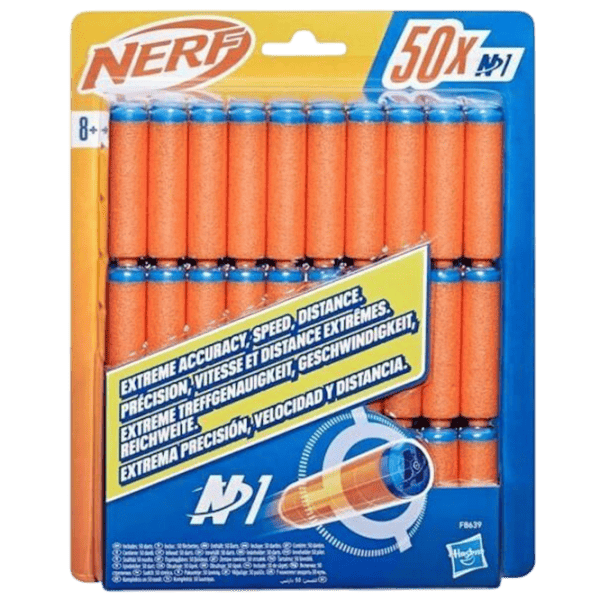 Боеприпасы Nerf Refill F8639  / пуля / Оранжевый photo 1