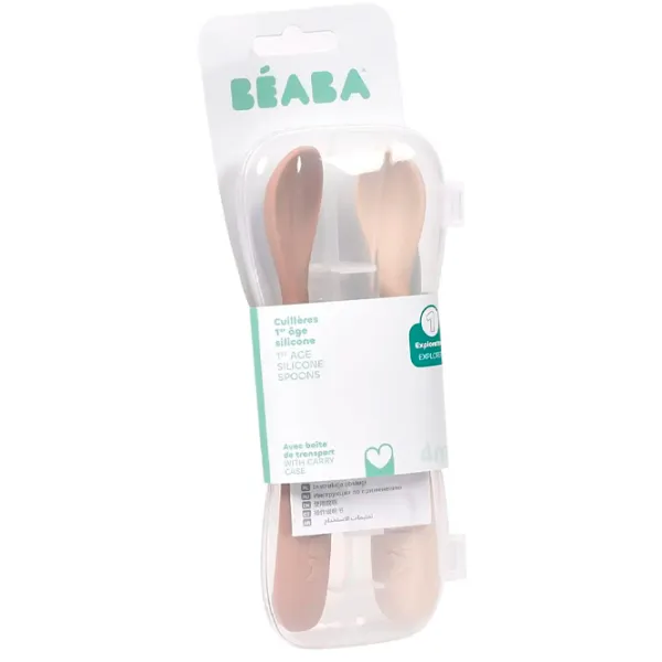 Ложечки Beaba Clay  Унисекс / 4+ месяца / Бежевый photo 3