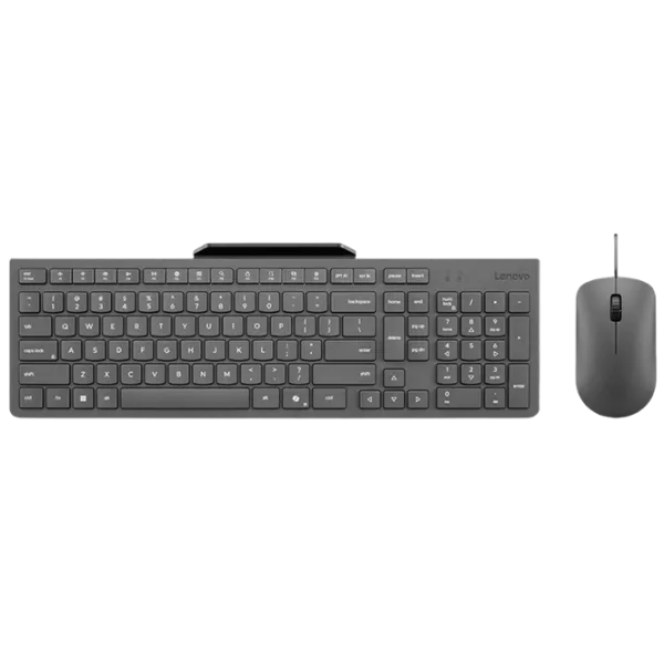 Клавиатура и Мышь Lenovo 310 Проводная / Серый photo 1