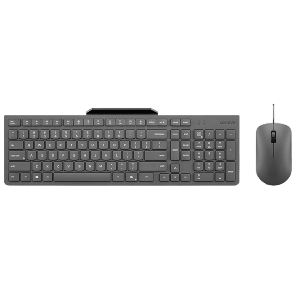 Клавиатура и Мышь Lenovo 310 Проводная / Серый photo 1