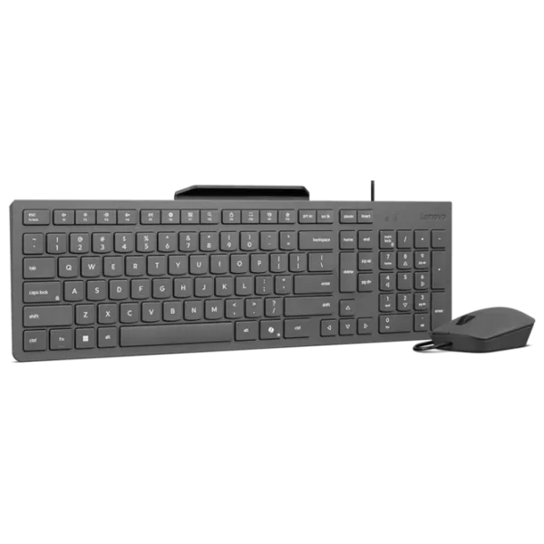 Клавиатура и Мышь Lenovo 310 Проводная / Серый photo 3