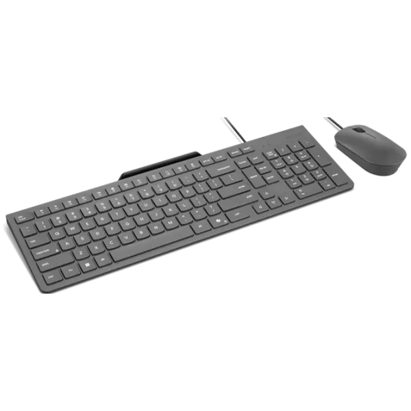Клавиатура и Мышь Lenovo 310 Проводная / Серый photo 4