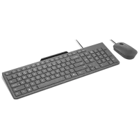 Клавиатура и Мышь Lenovo 310 Проводная / Серый photo 4