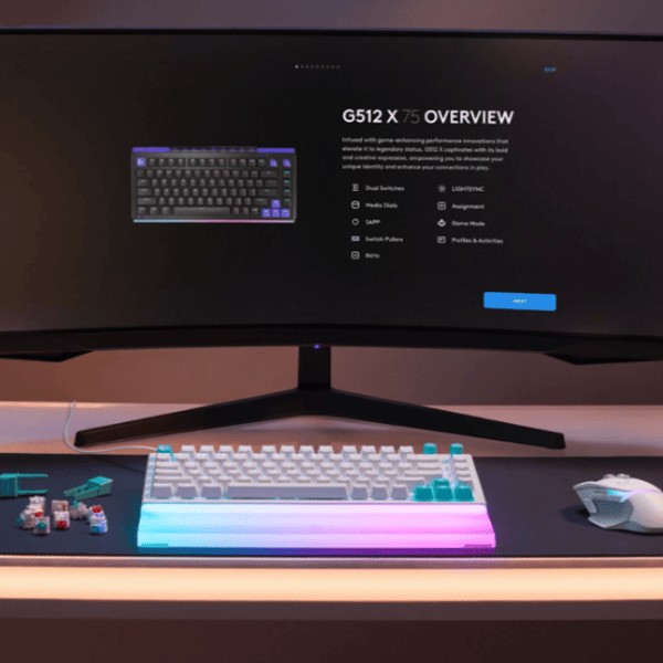 Tastatură Logitech G512 X 75 Cu fir / White photo 8