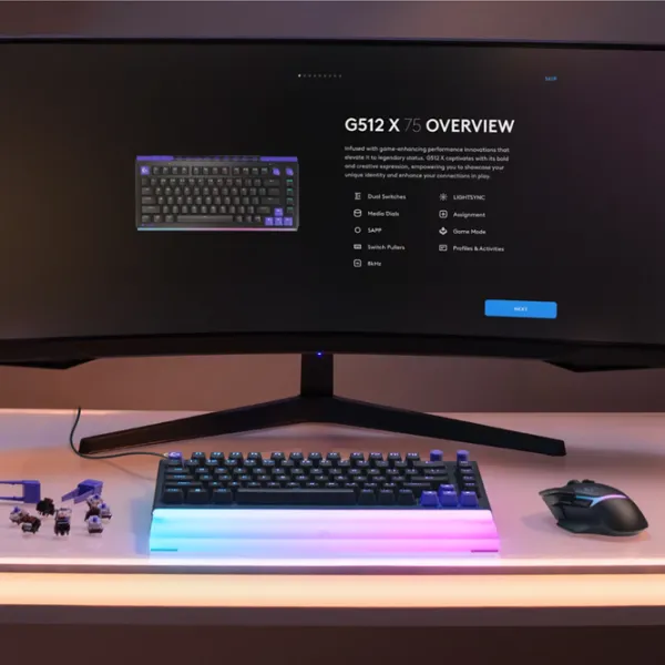 Tastatură Logitech G512 X 75 Cu fir / Black photo 9