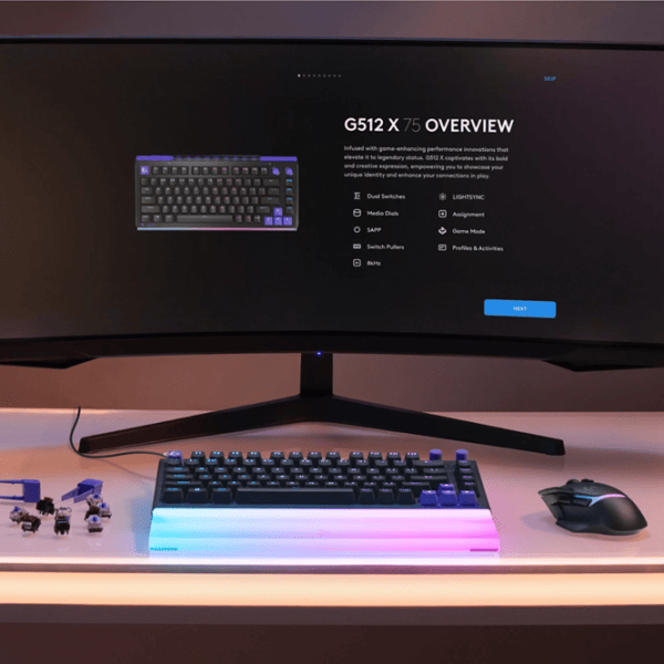 Tastatură Logitech G512 X 75 Cu fir / Black photo 9