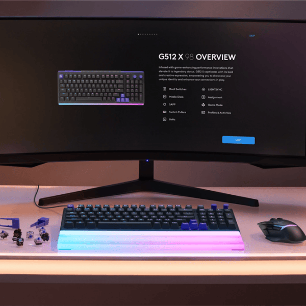 Tastatură Logitech G512 X 98 Cu fir / Black photo 9