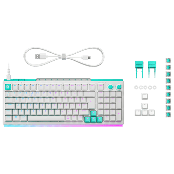 Tastatură Logitech G512 X 98 Cu fir / White photo 3