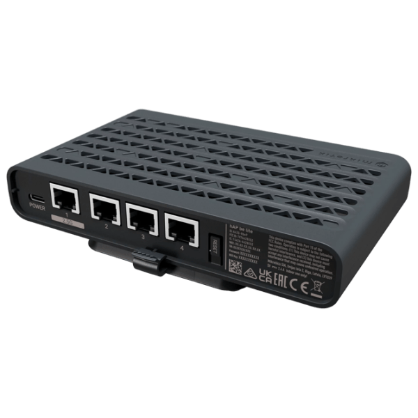 Access Point Mikrotik hAP be lite Black photo 1