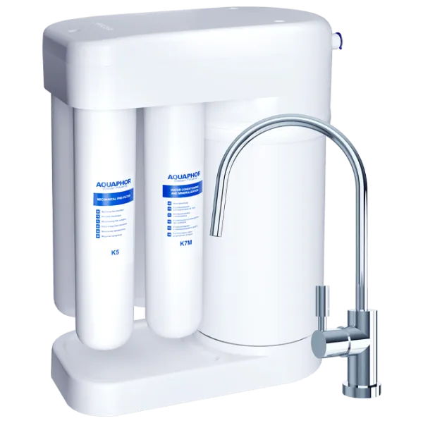 Sistemă de filtrare a apei Aquaphor RO-101S Rata de filtrare - 0.131 l/min photo 1