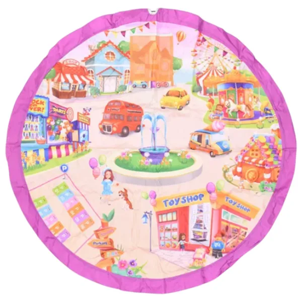 Игровой коврик Sportline 2&1 (718) / Круглый/ Разноцветный photo 1
