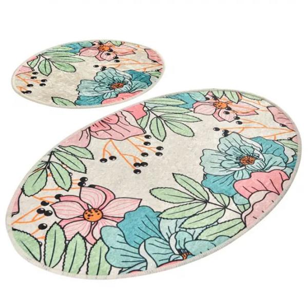 Набор ковриков для ванной Trendy Spring Полиэстер / Разноцветный photo 1