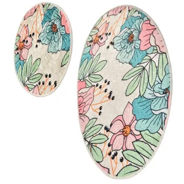 Набор ковриков для ванной Trendy Spring Полиэстер / Разноцветный photo 2