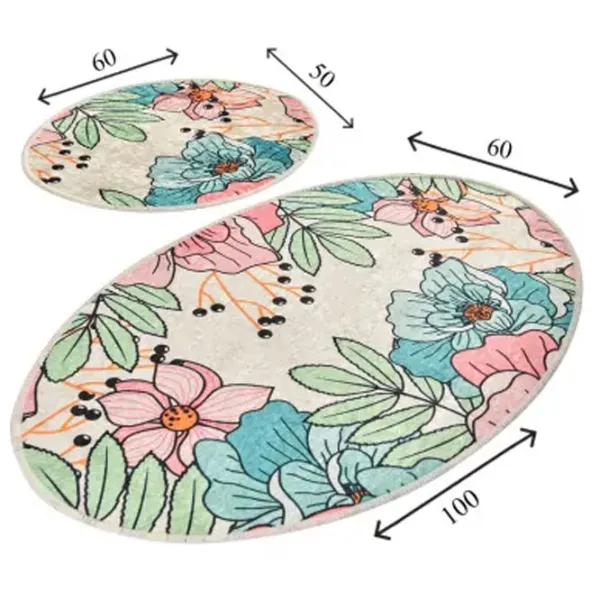 Набор ковриков для ванной Trendy Spring Полиэстер / Разноцветный photo 4