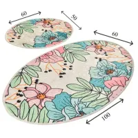 Набор ковриков для ванной Trendy Spring Полиэстер / Разноцветный photo 4