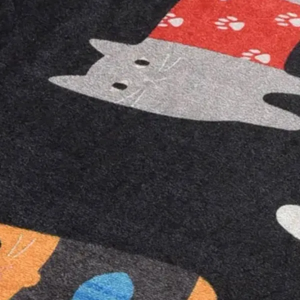 Набор ковриков для ванной Trendy Cats Полиэстер / Черный photo 3