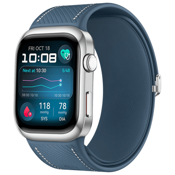 Ceas inteligent Huawei Watch D2  1.82" / 48 mm / Silver - Blue /  photo 1