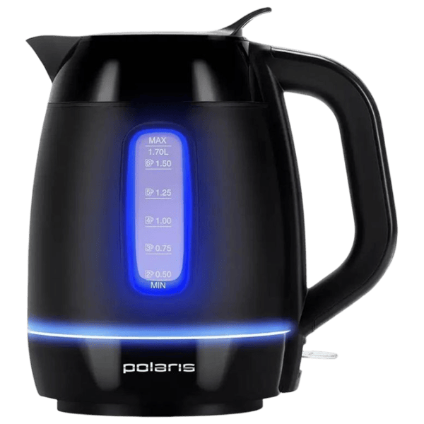 Электрочайник Polaris PWK 0723DDW 1.8л / Скрытый / Черный photo 1