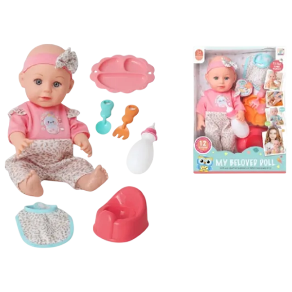 Păpușă HD Toys 18376  bebeluș / 3+ photo 1