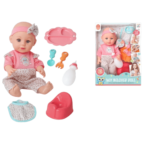 Păpușă HD Toys 18376  bebeluș / 3+ photo 1
